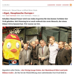 11Frende online Eröffnung mit Manu