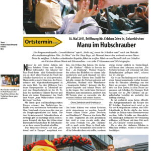 Eröffnung Mr.Chicken Drive In Gelsenkirchen